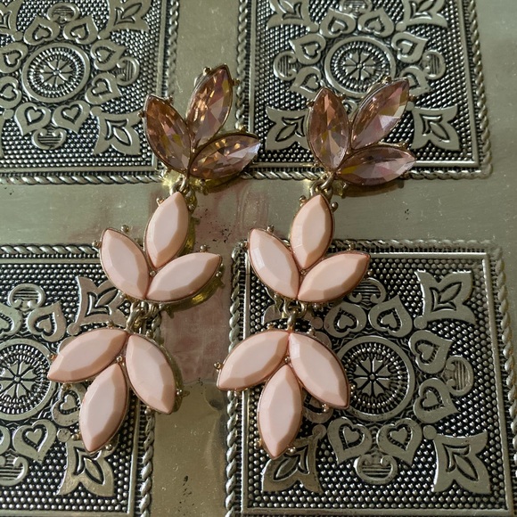 Francesca's Collections Jewelry - Pink rhinestone post earrings